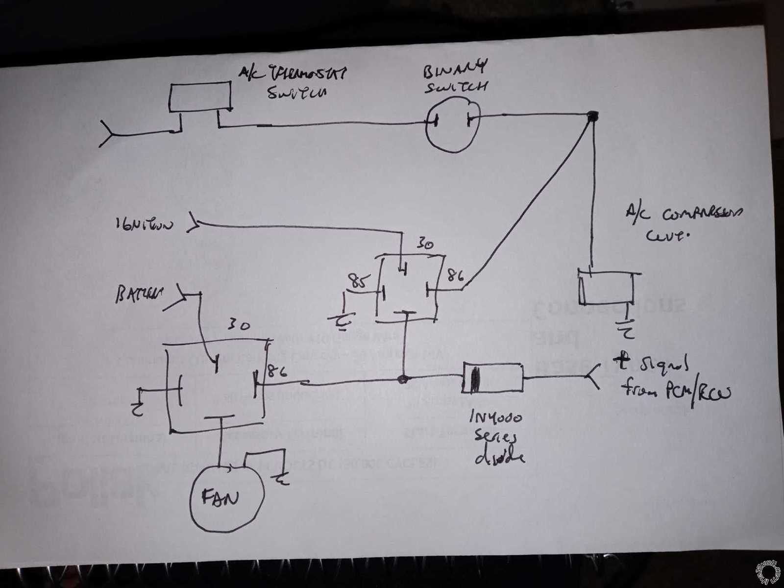 ac relay wiring diagram