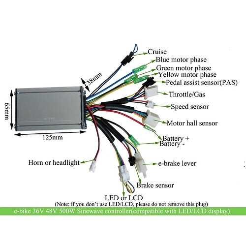 electric scooter throttle wiring diagram