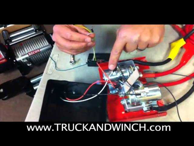 wireless remote winch wiring diagram