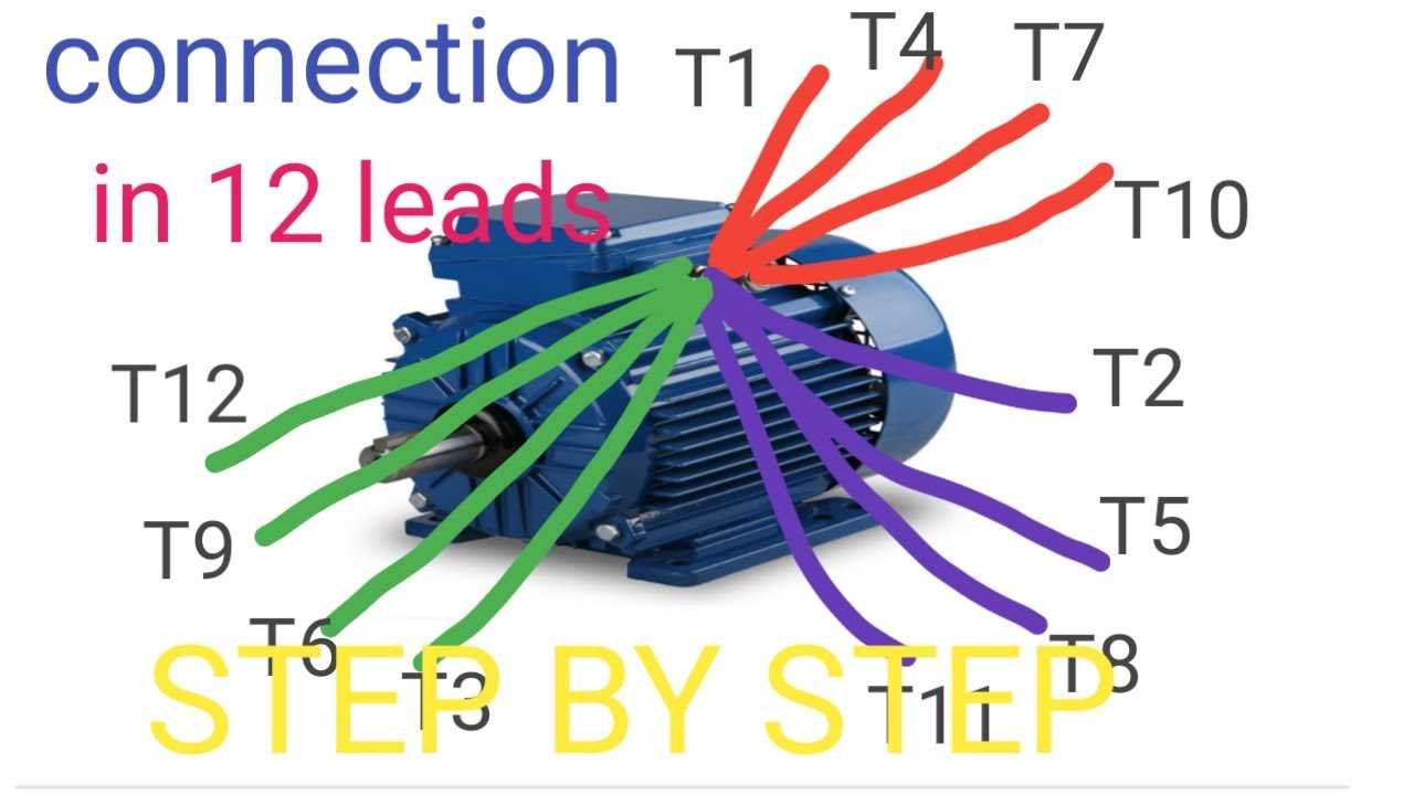 480 volt 12 lead motor wiring diagram