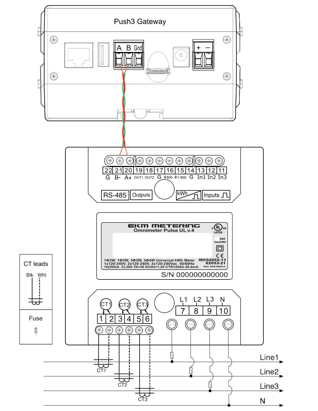 4 wire 3 phase plug wiring diagram