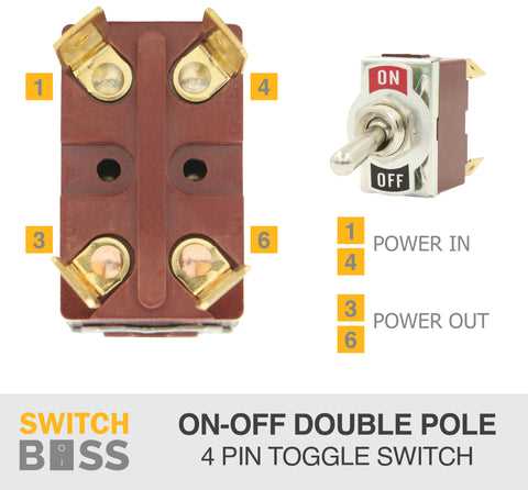 4 pin switch wiring diagram