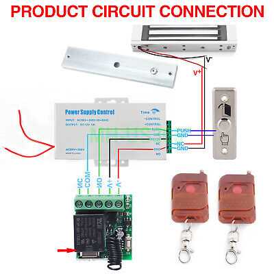 magnetic lock push to exit button wiring diagram